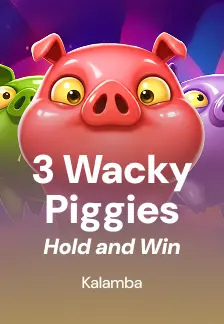 3 Wacky Piggies Hold and Win